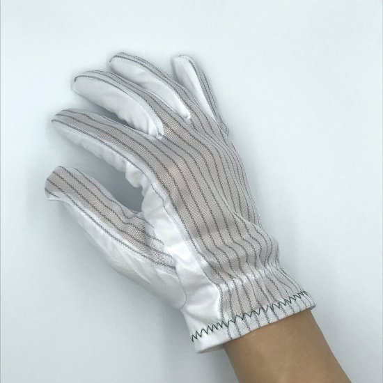 静電気防止 ワイピンググローブ 【立体縫製】 (2ダース / 24双)_作業用手袋