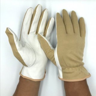 豚皮ライナー マチ付手袋 (30双)