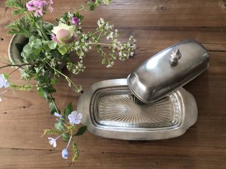 ꥫ/Towie Pewter Butter Dish ʥԥ塼Хǥå)/218X 113H90mm/ ֹA75