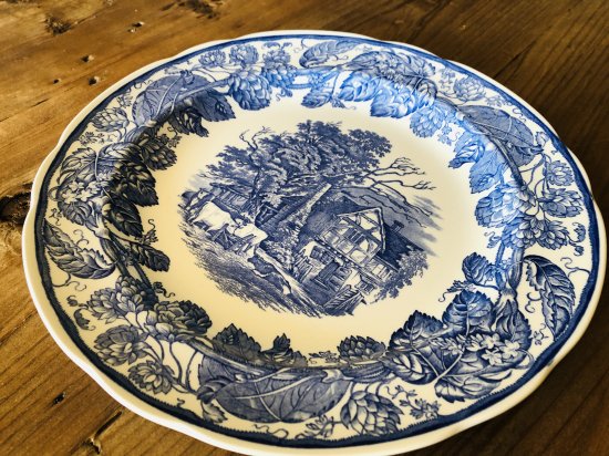 英国 イングランド/ スポード(Spode) Blue Room Collection '田舎の