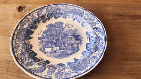 英国 イングランド/ スポード(Spode) Blue Room Collection '田舎の