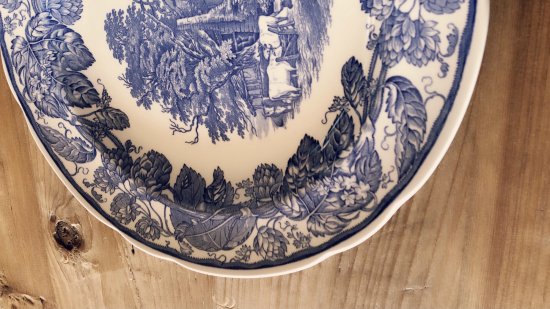 英国 イングランド/ スポード(Spode) Blue Room Collection '田舎の