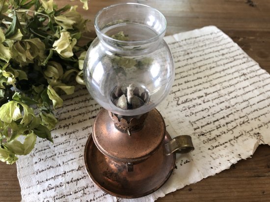 オイルランプ ガラス製 - アロマ・キャンドル