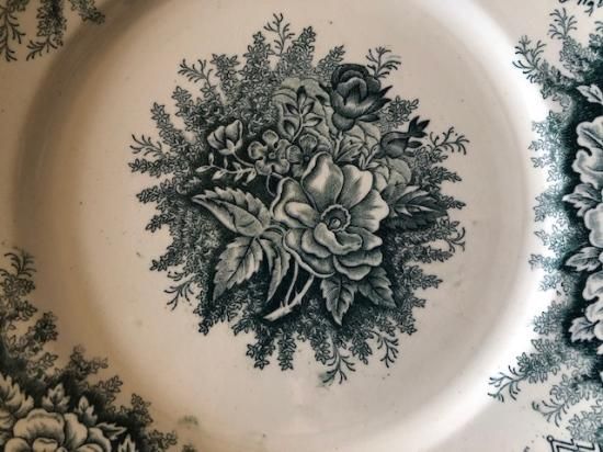 サンタマン st amand ジャルディニエール JARDINIERE 平皿 B