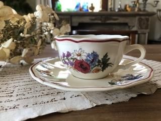 フランスアンティーク　サルグミンヌ　 多色　Decor20　ケーキスタンド フランスアンティーク サルグミンヌ 多色 Decor20 ケーキ