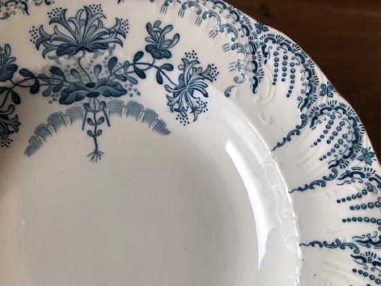 【美品】St Amand サンタマンREGENCE 深皿 フランス/サンタマン（Saint Amand)REGENCE 深皿「B」/管理番号