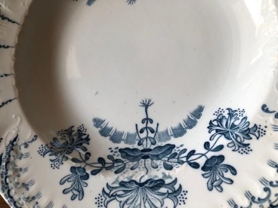 【美品】St Amand サンタマンREGENCE 深皿 フランス/サンタマン（Saint Amand)REGENCE 深皿「B」/管理番号