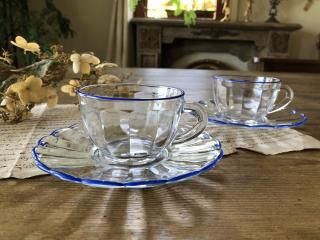 アンティーク　ドイツ　長靴　花瓶　蚤の市　ブロカント　コップ　ガラス gg-118-01.jpg