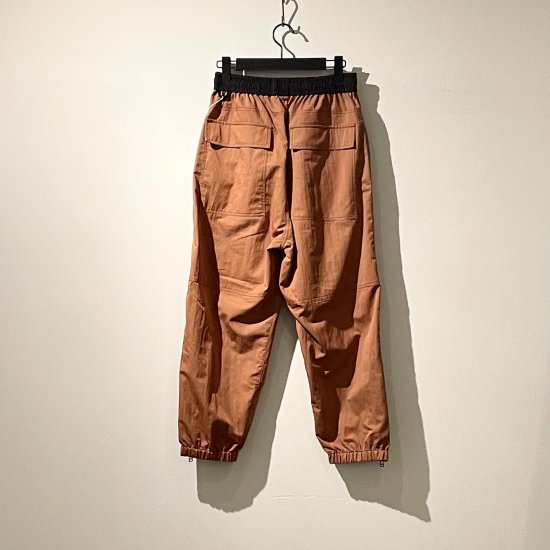 ＷＥＢ限定カラー有 ANEI side zip tec jogger サイドジップ テック