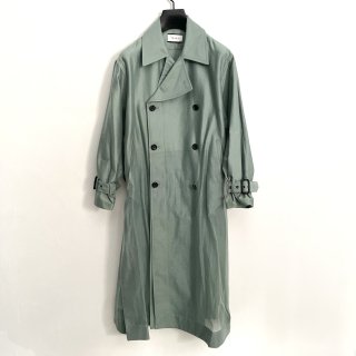 TAAKK 23SS MIRAGE TRENCH COAT GREEN/LADIES