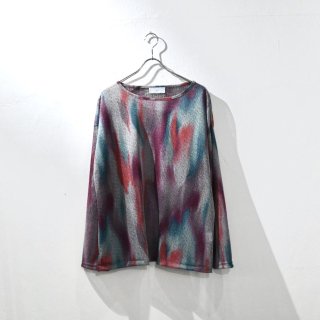 <img class='new_mark_img1' src='https://img.shop-pro.jp/img/new/icons43.gif' style='border:none;display:inline;margin:0px;padding:0px;width:auto;' />Urig 24SS TIE-DYE OVERSIZED PO LS  GRN/RED SIZE1				