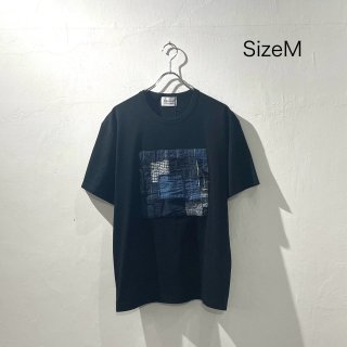 <img class='new_mark_img1' src='https://img.shop-pro.jp/img/new/icons1.gif' style='border:none;display:inline;margin:0px;padding:0px;width:auto;' />KUON 24SS Boro Patched Tee / Black