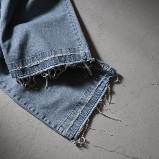 CONP 24SS Ripped Detail Jeans 破れたジーンズ CONP 24SS Ripped Detail Jeans 破れたジーンズ