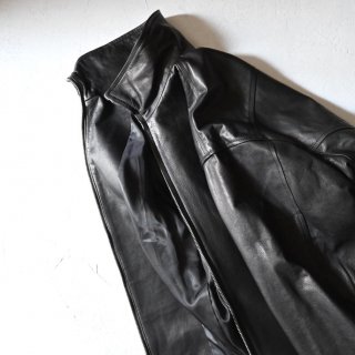 <img class='new_mark_img1' src='https://img.shop-pro.jp/img/new/icons43.gif' style='border:none;display:inline;margin:0px;padding:0px;width:auto;' />YOKO SAKAMOTO 24AW LEATHER RIDERS JACKET / BLACK