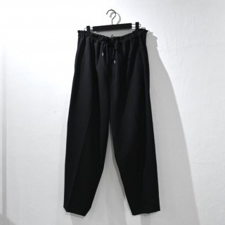 <img class='new_mark_img1' src='https://img.shop-pro.jp/img/new/icons34.gif' style='border:none;display:inline;margin:0px;padding:0px;width:auto;' />RAINMAKER 24AW  FRENCH TWILL DOUGI PANTS / BLACK