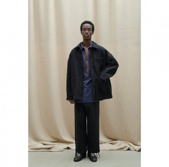 YOKO SAKAMOTO 24AW BEACH CLOTH JACKET / BLACK - Ephraim