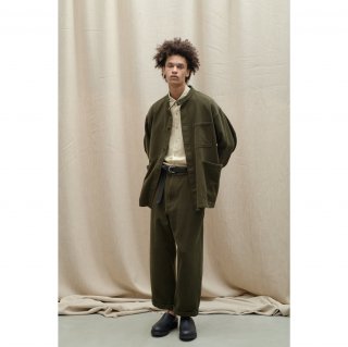 <img class='new_mark_img1' src='https://img.shop-pro.jp/img/new/icons43.gif' style='border:none;display:inline;margin:0px;padding:0px;width:auto;' />YOKO SAKAMOTO 24AW WORK STAND COLLAR JACKET / OLIVE