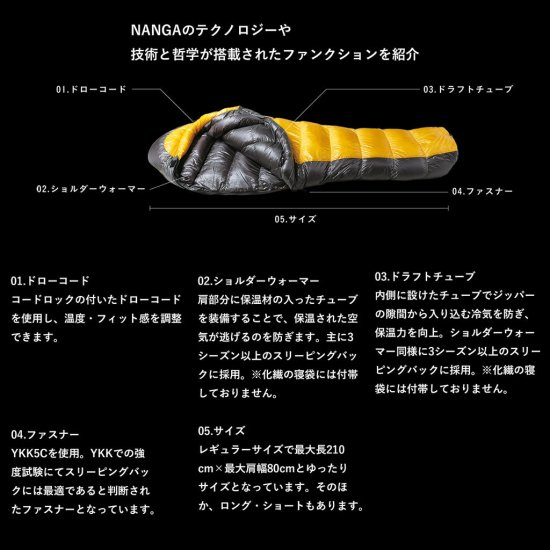 NANGA ナンガ オーロラライト600DX レギュラー