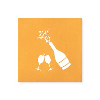 ポップアップカード クリスマス コンプレックス　”Champagne”