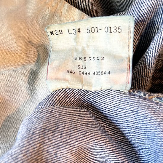 USED (ユーズド) “MADE IN USA LEVIS 501