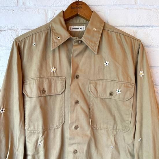 SHANANA MIL (シャナナミル ) “DAISY VINTAGE 1940s ARMY TWILL KHAKI