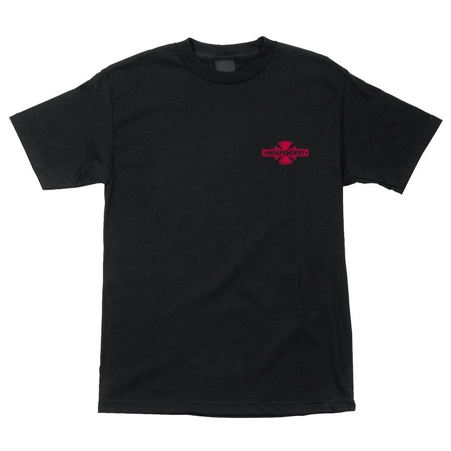 インディペンデント CROSS FILL Tシャツ ブラック INDEPENDENT CROSS FILL T-Shirt BLACK