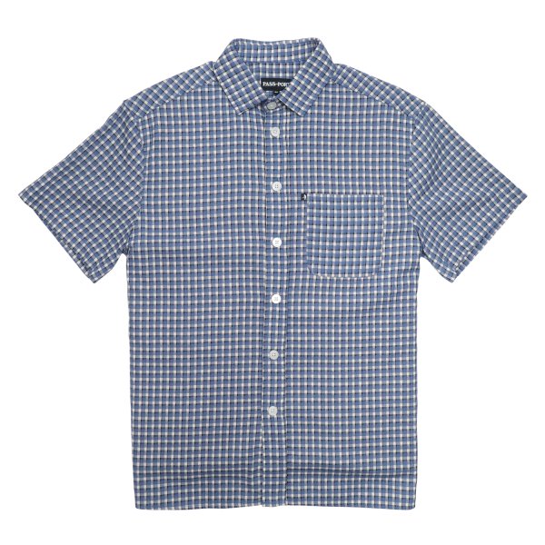 PASS~PORT(パスポート) WORKERS CHECK SHIRT SS || NAVY