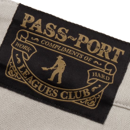 PASS~PORT(パスポート) LEAGUES CLUB PANT BONE