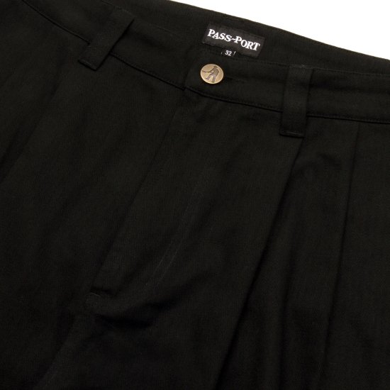 PASS~PORT(パスポート) LEAGUES CLUB PANT BLACK