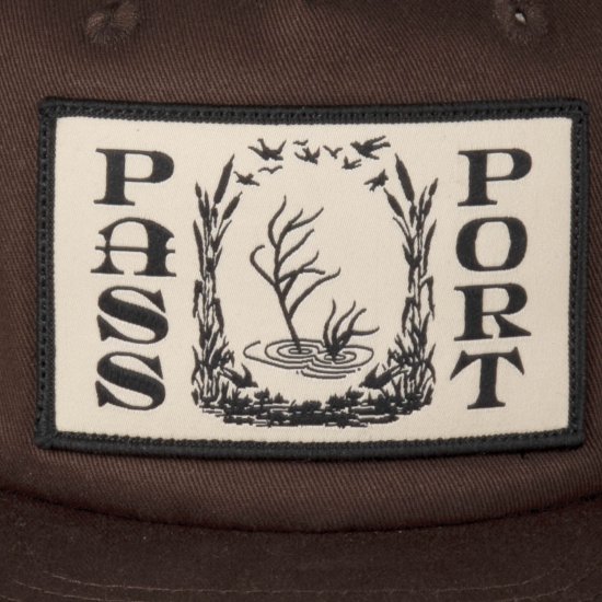 PASS~PORT(パスポート) EVERGLADE TRUCKER CAP CHOC