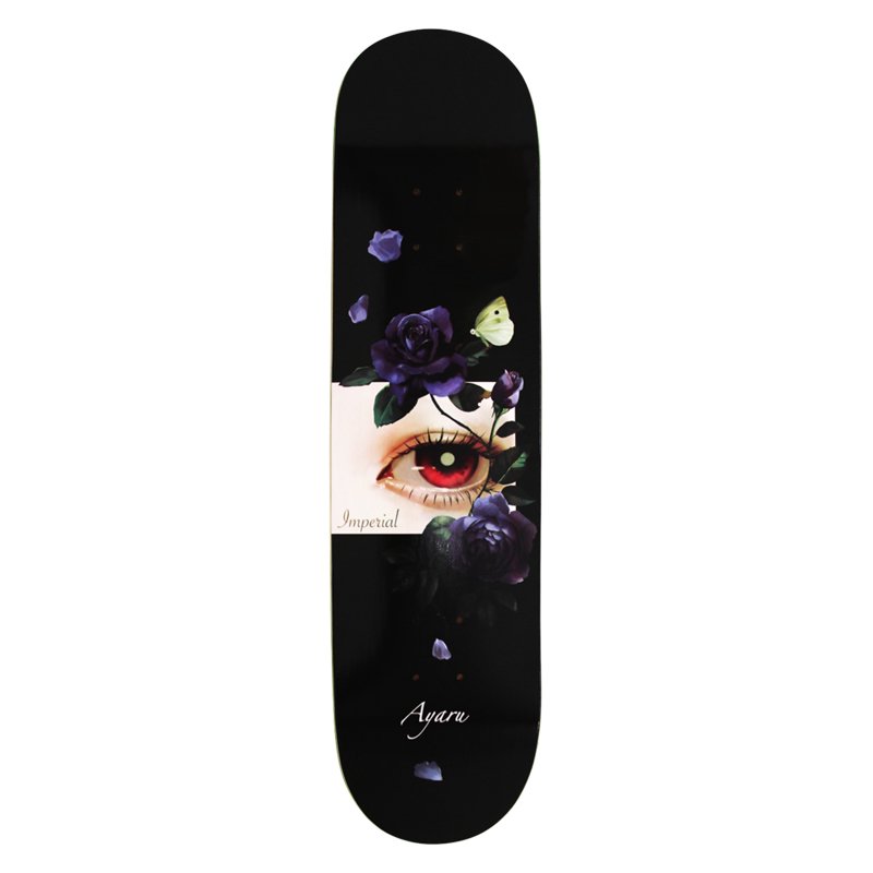 Imperial skateboard (ڥꥢ) EYERU BLACK W8.0