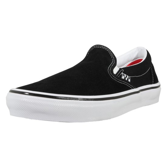 <img class='new_mark_img1' src='https://img.shop-pro.jp/img/new/icons10.gif' style='border:none;display:inline;margin:0px;padding:0px;width:auto;' />VANS SKATE (バンズ スケート) SLIP ON BLK/WHT