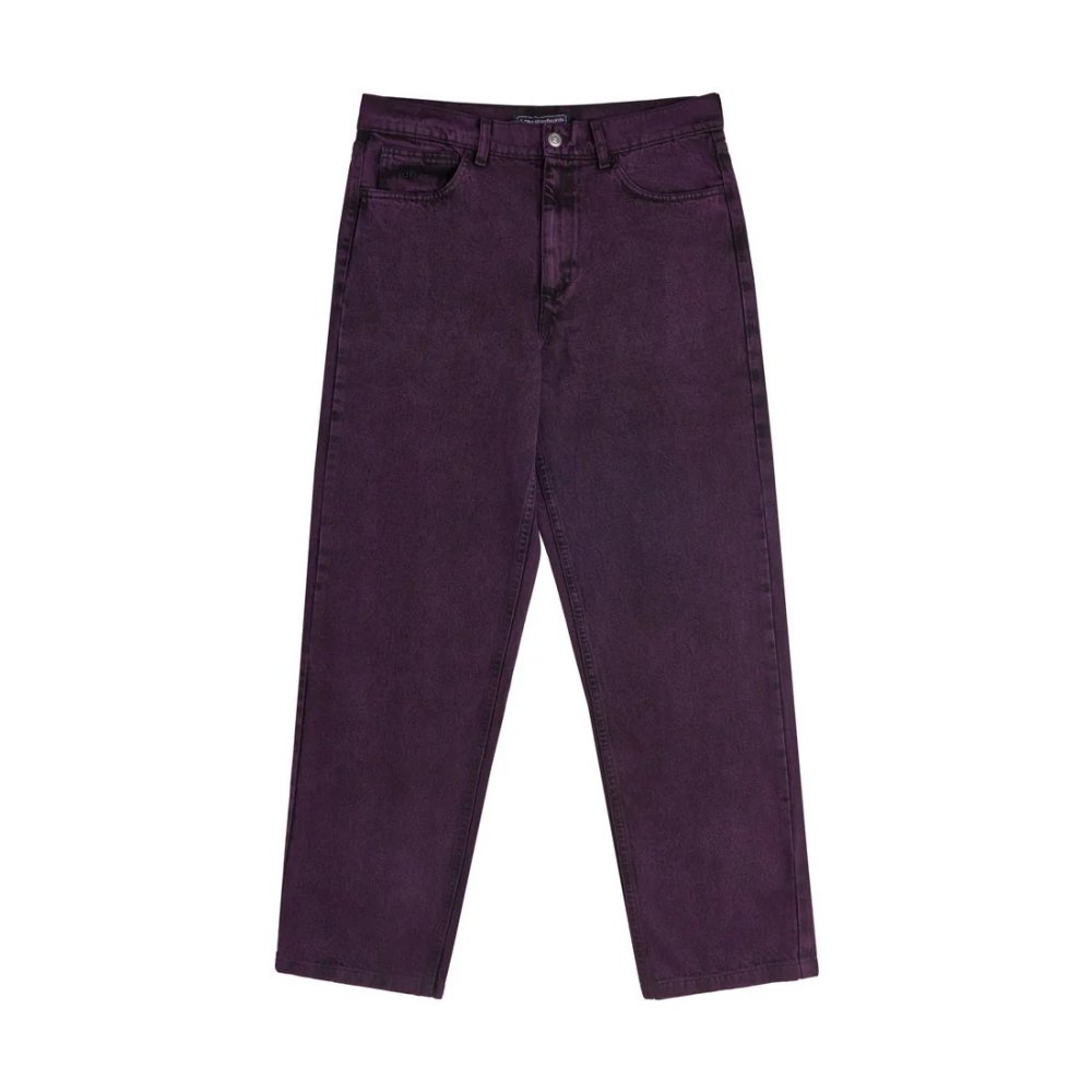 <img class='new_mark_img1' src='https://img.shop-pro.jp/img/new/icons5.gif' style='border:none;display:inline;margin:0px;padding:0px;width:auto;' />RAVE SKATEBOARDS  GROS DENIM PANT (PURPLE)