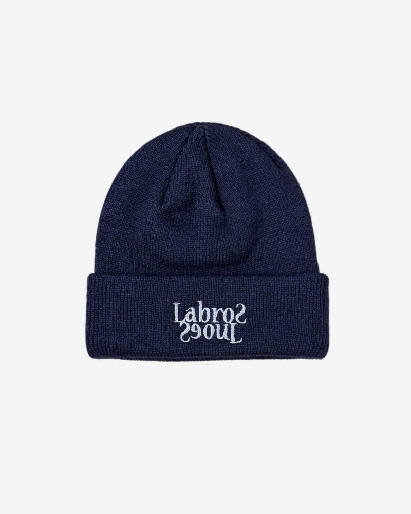 LABROS (֥) FLIP LOGO BEANIE