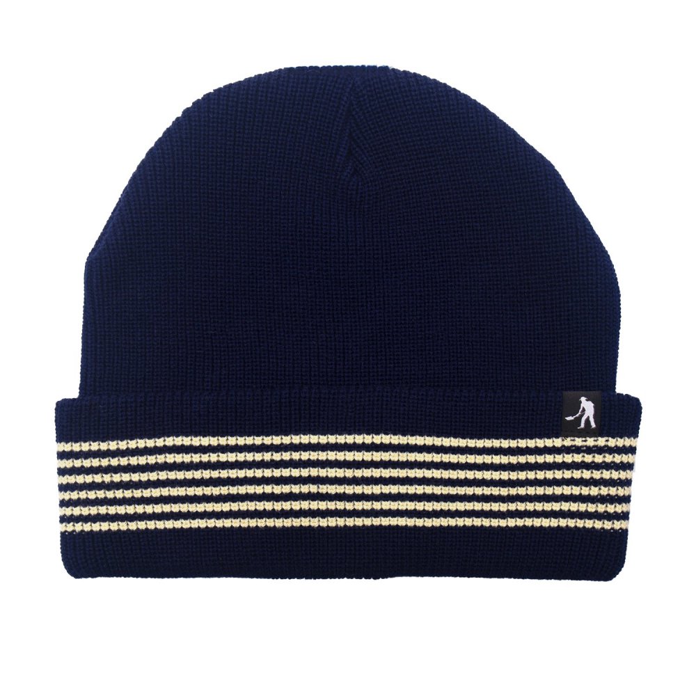 PASS~PORT(パスポート) Organic cotton stripe Beanie 