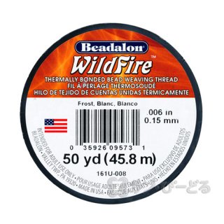 ブランド登録なし Beadalon(ビーダロン) WildFire (ワイルドファイヤー) ビーズステッチ専用糸 ブラック 0.20mm