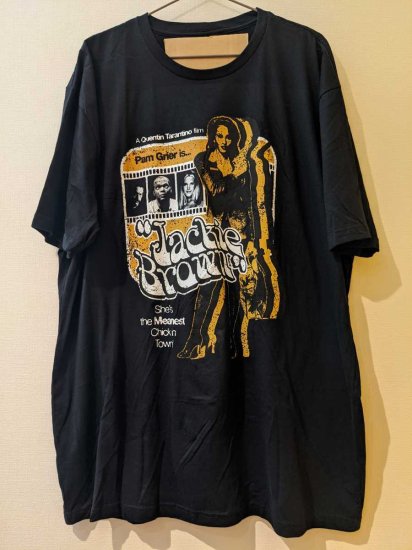 ジャッキー・ブラウン Tシャツ / ブラック【新品】 - RECORD POLIS