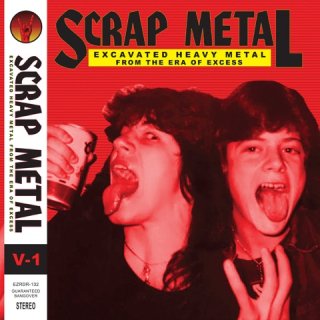V.A. / Scrap Metal: Volume 1 (Excavated Heavy Metal From The Era Of Excess)【新品 LP】