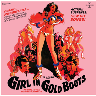 O.S.T. / Girl In Gold Boots【新品 LP カラー盤 + DVD】