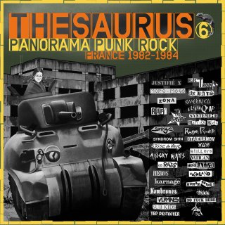 V.A. - Thesaurus Volume 6 / Panorama Punk Rock France 1982-1984ڿ 2LP