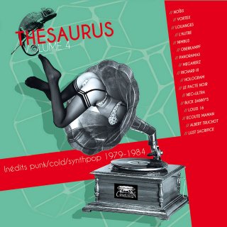 V.A. - Thesaurus Volume 4 In&#233;dits Punk/Cold/Synthpop 1979-1984【新品 2LP】