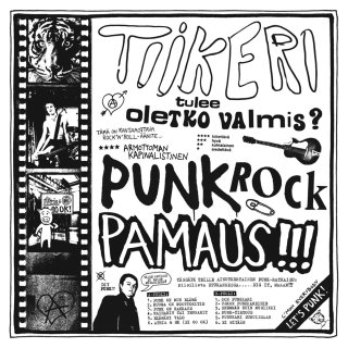 Tiikeri / Punk Rock Pamaus!!!【新品 LP】