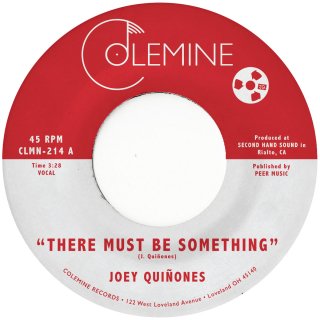 Joey Qui&#241;ones / There Must Be Something【新品 7"】