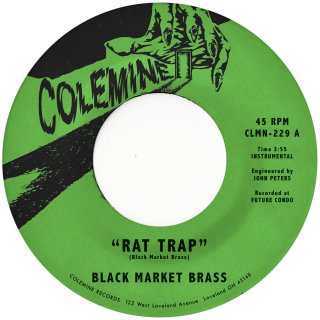Black Market Brass - Rat Trap / Chop Bop【新品 7"】