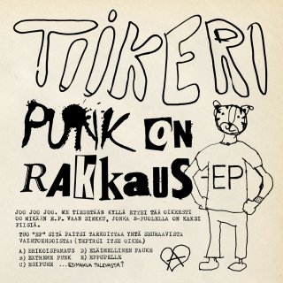 Tiikeri / Punk On Rakkaus -EP ڿ 7"