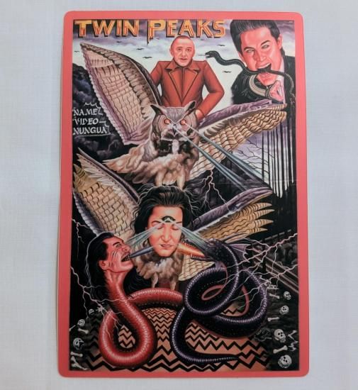 ガーナ映画ポスター ステッカー / 5種セット【新品 ステッカー