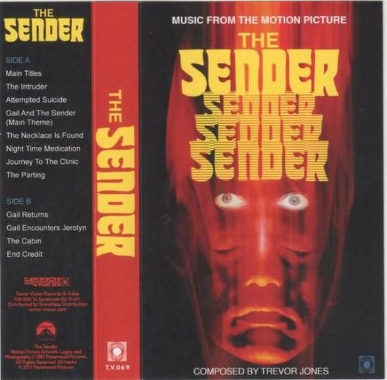 O.S.T. (Trevor Jones) / The Sender【新品 カセット】 - RECORD POLIS