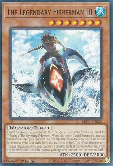 遊戯王 LED9-EN025 伝説のフィッシャーマン三世 The Legendary Fisherman III (英語版 1st Edition  ノーマル) - REALiZE トレカ&ホビー