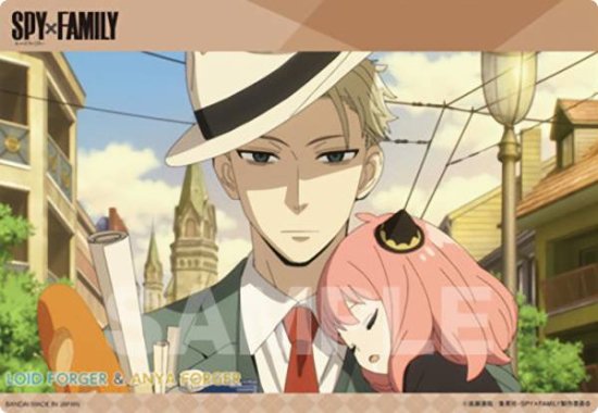 【ロイド＆アーニャ(A)】 SPY×FAMILY クリアビジュアルポスター A5サイズ - REALiZE トレカ&ホビー