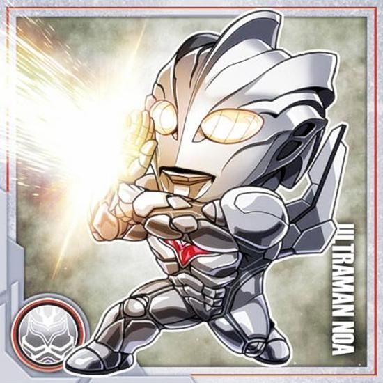 No.017 ウルトラマンノア (N ノーマル) 】 ウルトラマンシール